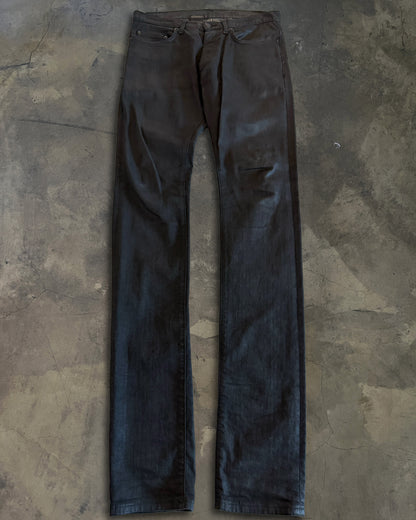 DIOR HOMME AW2008 NIGHTFALL WAXED DENIM