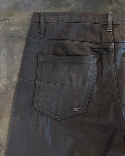 DIOR HOMME AW2008 NIGHTFALL WAXED DENIM
