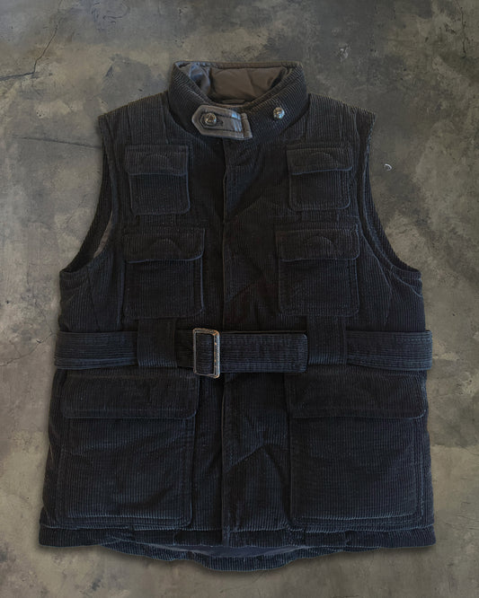 NUMBER NINE FW2008 "MY OWN PRIVATE PORTLAND" CORDUROY VEST