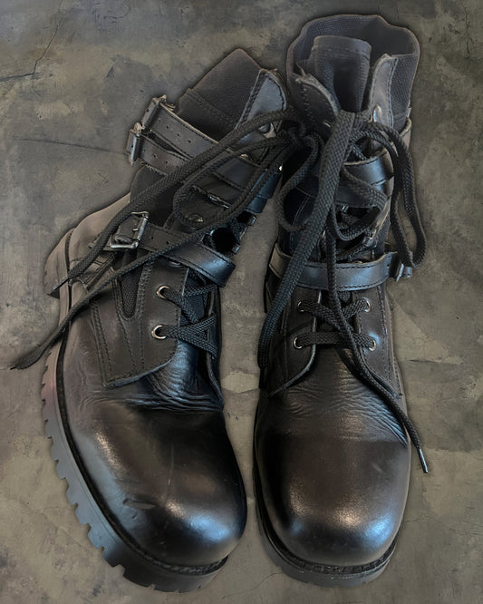 NUMBER NINE SS2006 "WELCOME TO THE SHADOW" COMBAT BOOTS