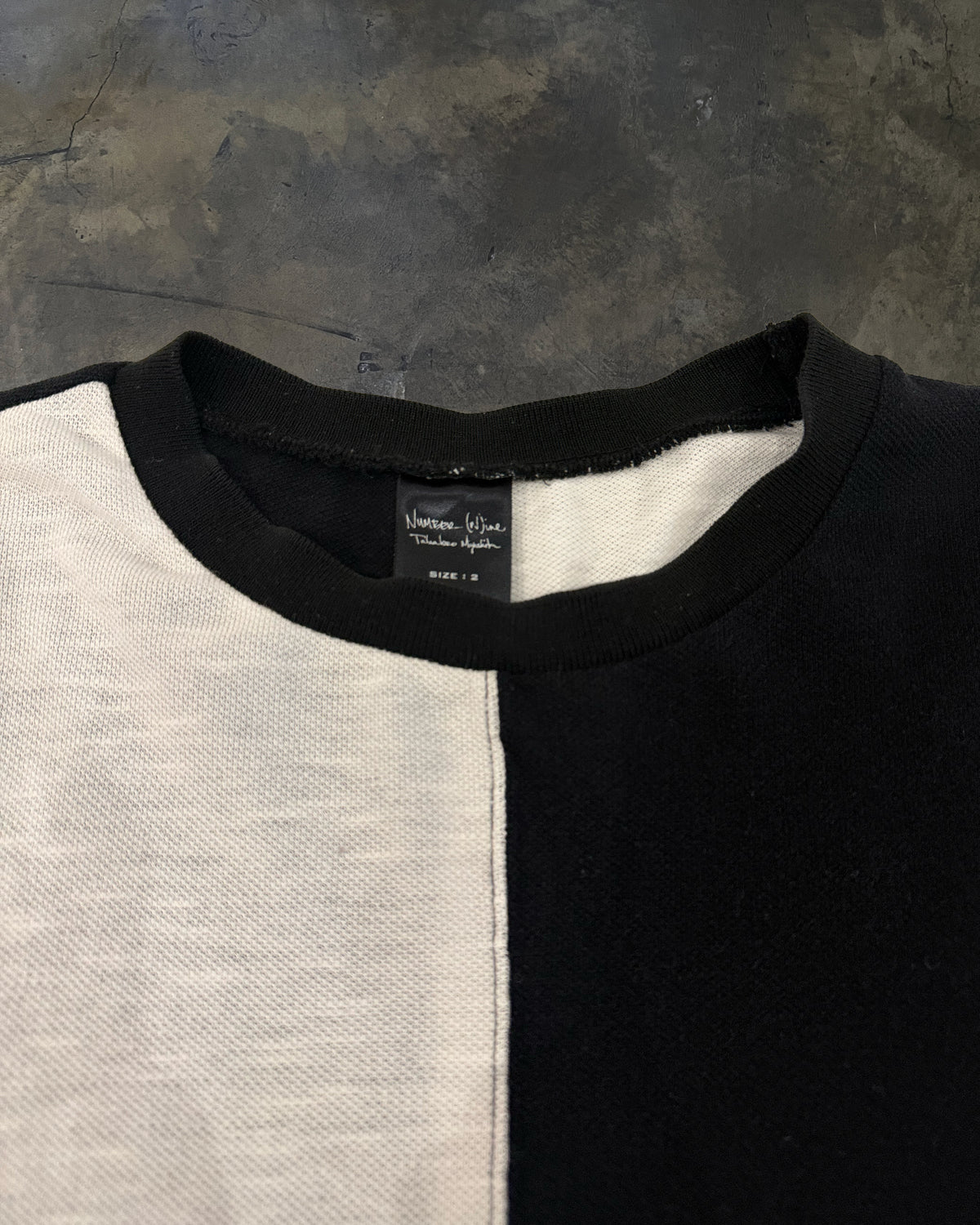 NUMBER (N)INE SS2004 "DREAM BABY DREAM" LONG SLEEVE