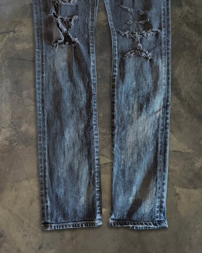SAINT LAURENT FW2014 RUNWAY OIL STAIN D02