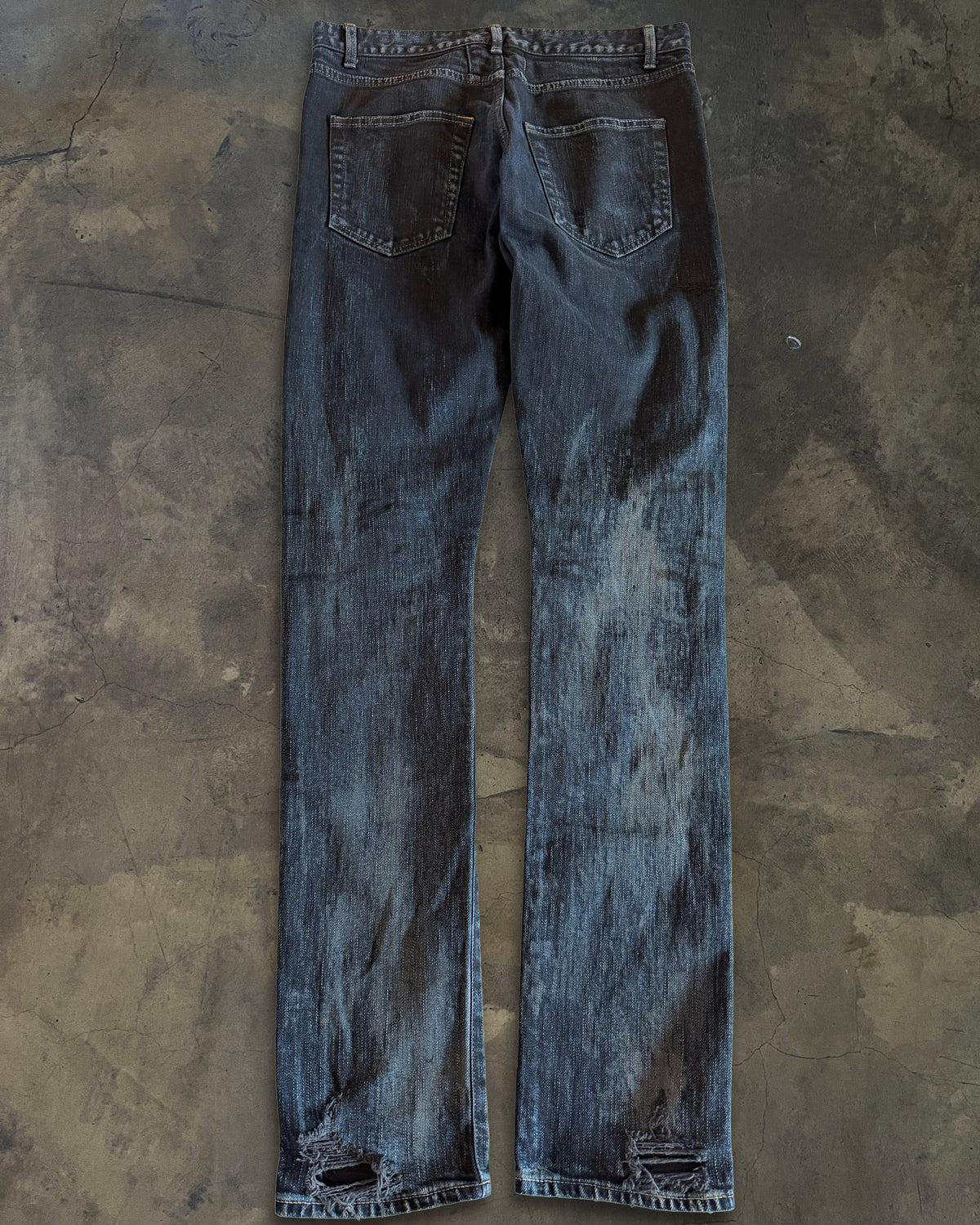 SAINT LAURENT FW2014 RUNWAY OIL STAIN D02