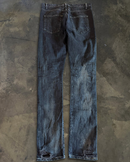 SAINT LAURENT FW2014 RUNWAY OIL STAIN D02