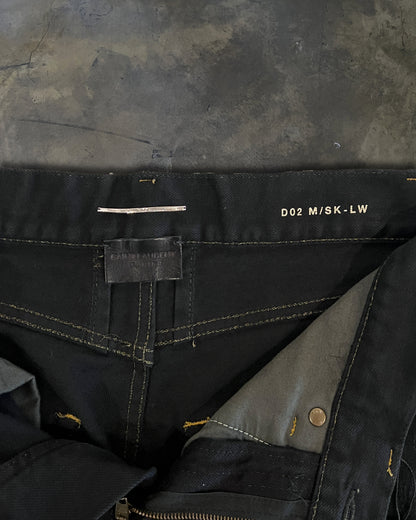 SAINT LAURENT FW2015 OIL STAINED DISTRESSED D02