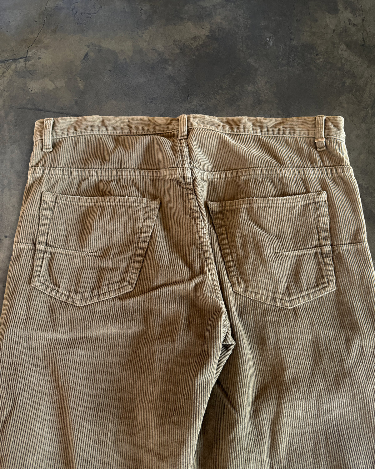 DIOR HOMME AW2004 VOTC RUNWAY CORDUROY DENIM