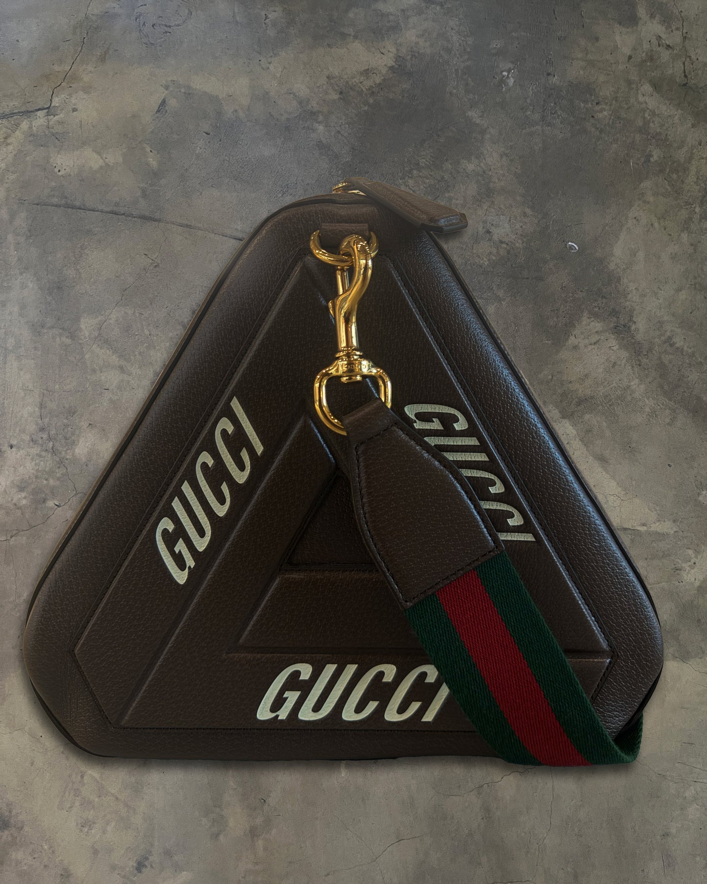 GUCCI X PALACE TRIFERG CANVAS GG-P DUFFLE BAG