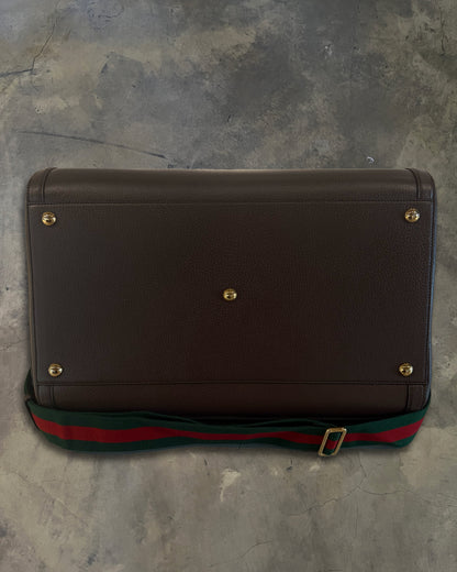 GUCCI X PALACE TRIFERG CANVAS GG-P DUFFLE BAG