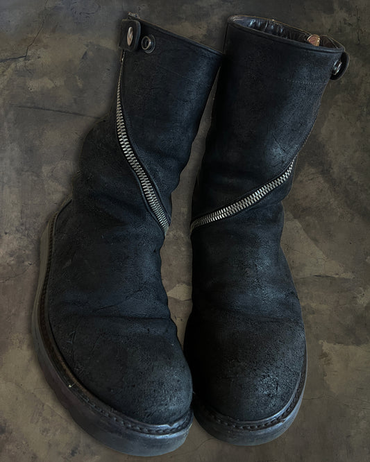 RICK OWENS FW2013 " PLINTH " SPIRAL CREEPER BOOTS