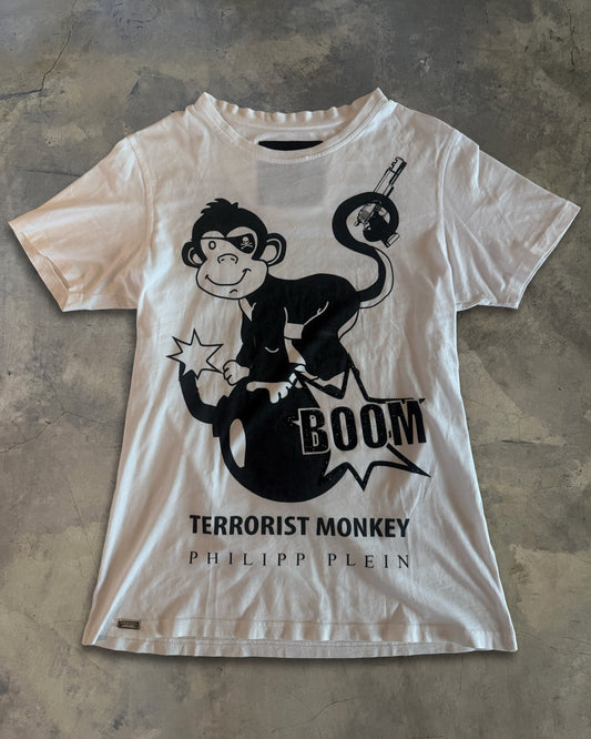 PHILLIP PLEIN TERRORIST MONKEY TEE