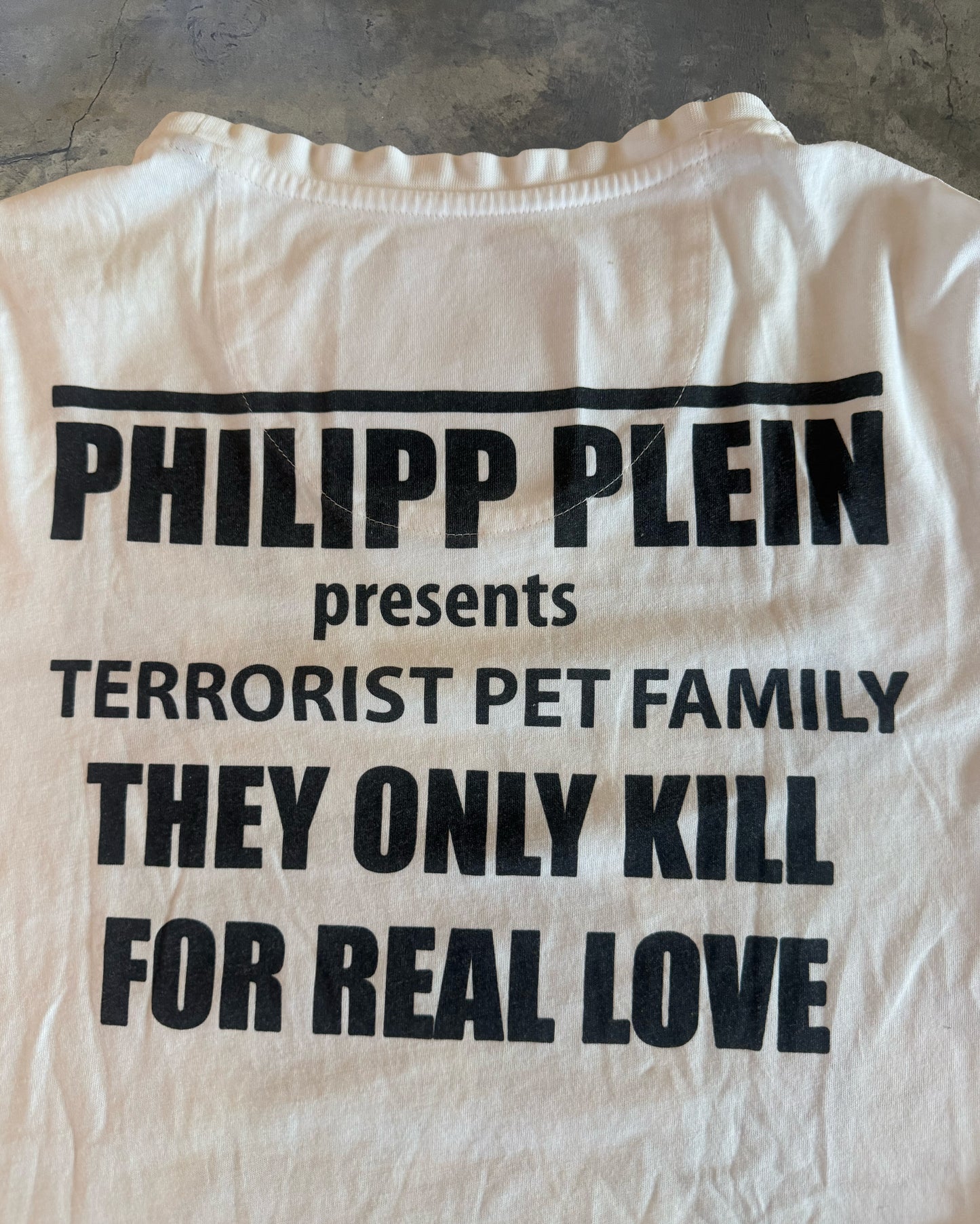 PHILLIP PLEIN TERRORIST MONKEY TEE