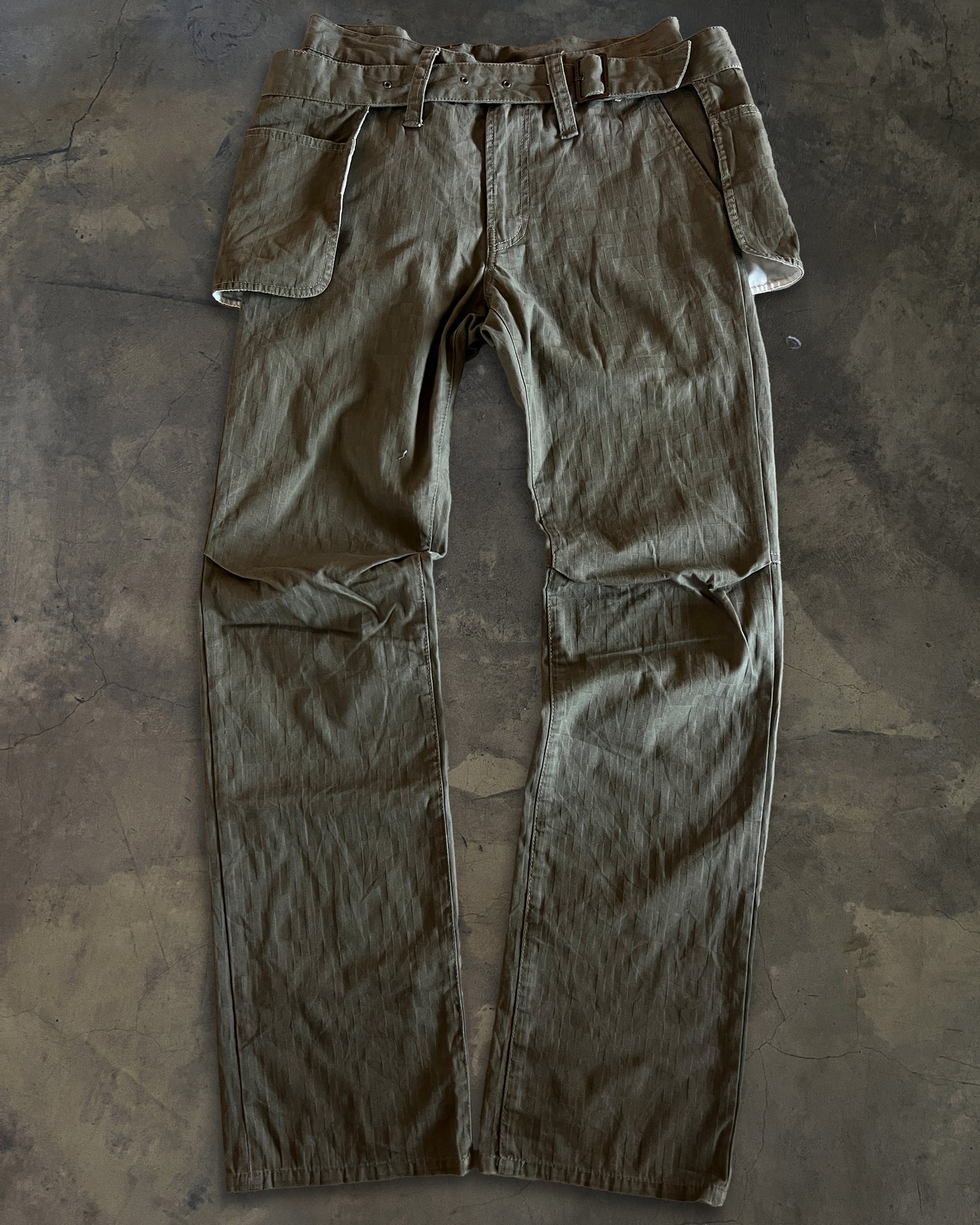 PPFM DETACHABLE WAIST BELT DENIM