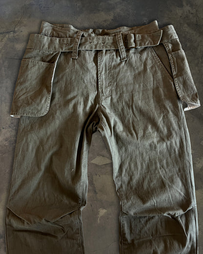 PPFM DETACHABLE WAIST BELT DENIM