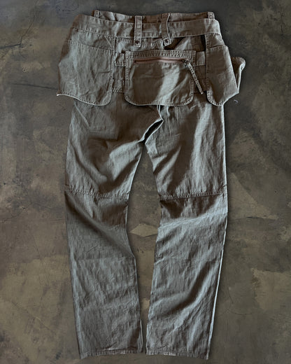 PPFM DETACHABLE WAIST BELT DENIM