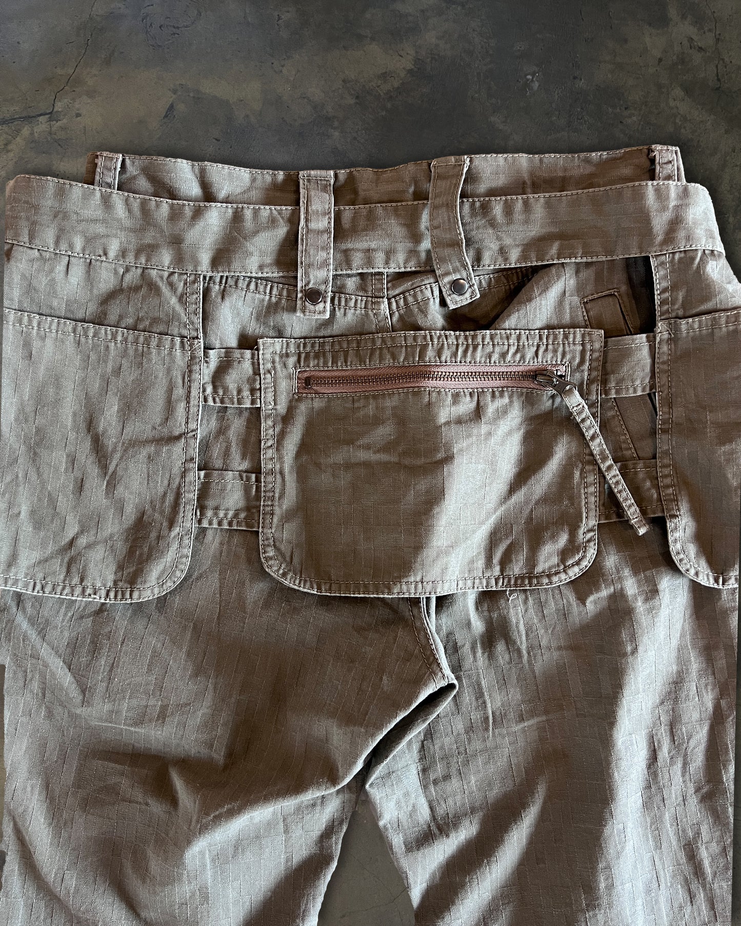 PPFM DETACHABLE WAIST BELT DENIM