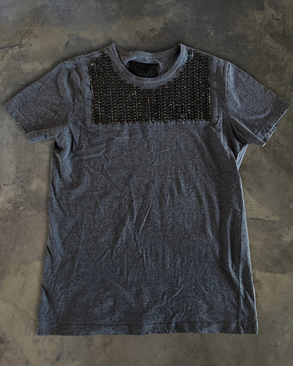 PRADA RUNWAY AW2009 EMBELLISHED T SHIRT