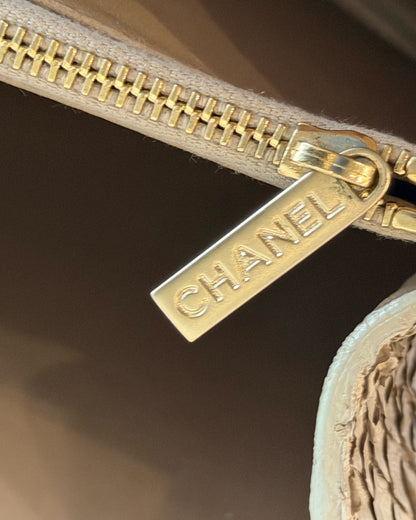 CHANEL 2010 EXOTIC PYTHON MAXI SINGLE FLAP
