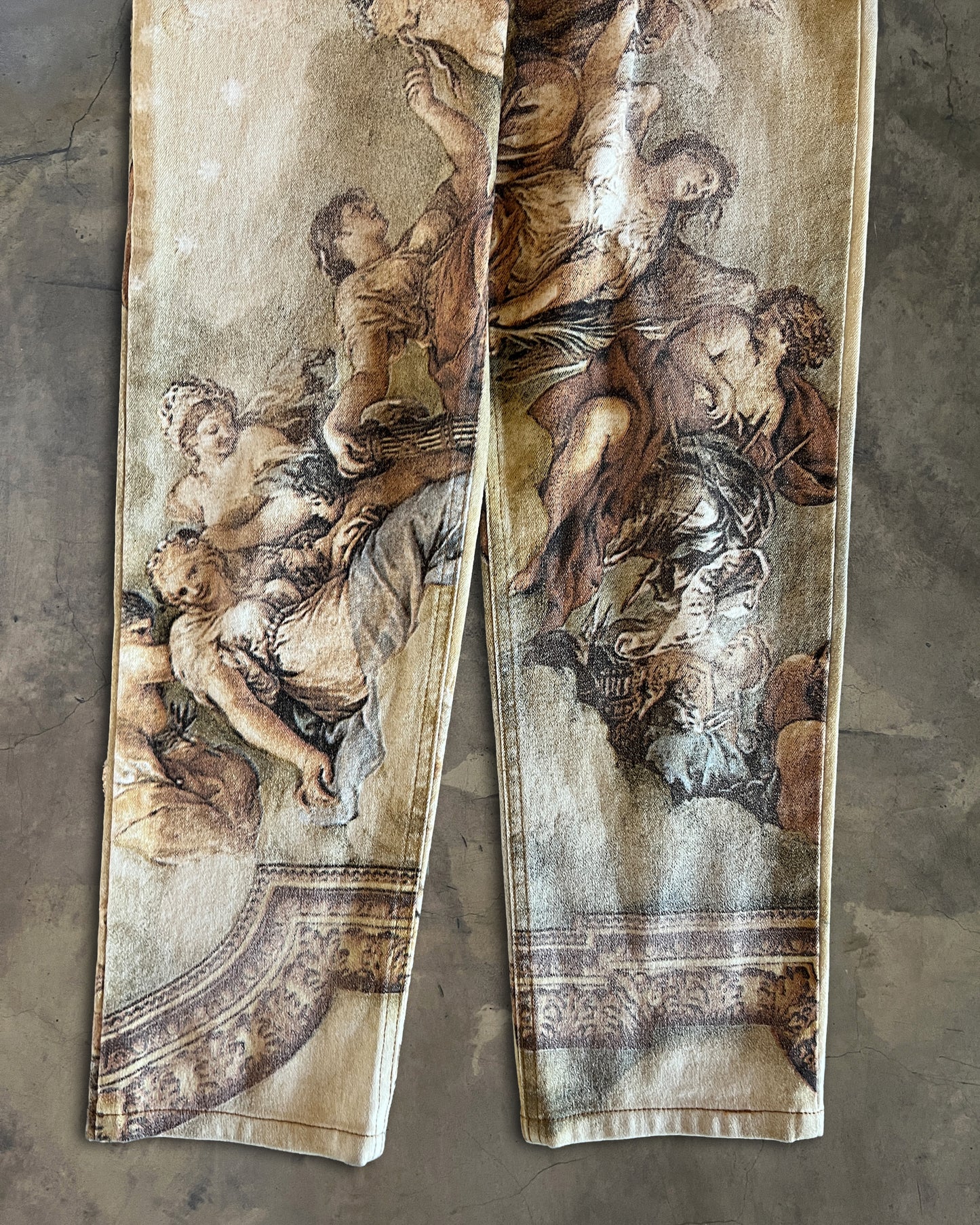 ROBERTO CAVALLI FW1994 RUNWAY RENAISSANCE JEANS