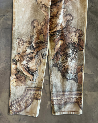 ROBERTO CAVALLI FW1994 RUNWAY RENAISSANCE JEANS