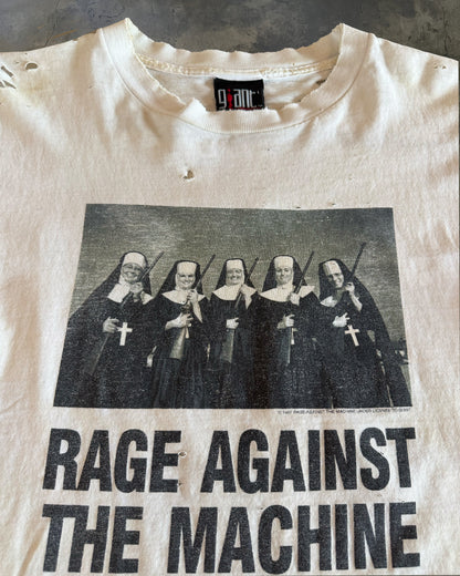 VINTAGE RACE AGAINST THE MACHINE TEE