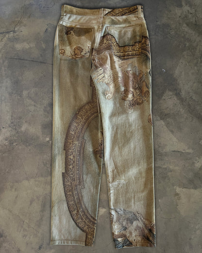 ROBERTO CAVALLI FW1994 RUNWAY RENAISSANCE JEANS