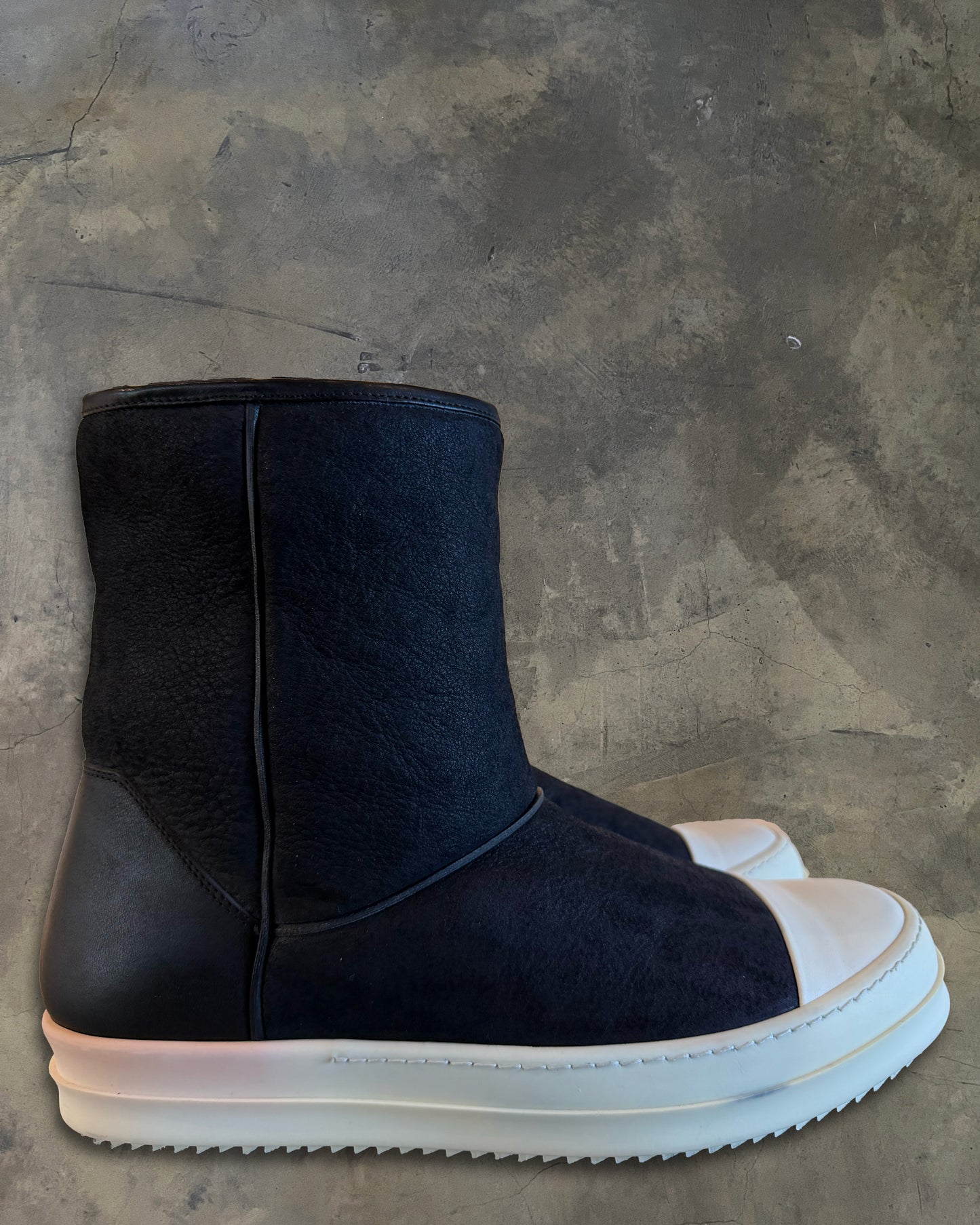 RICK OWENS FW2015 "SPHINX" SHEARLING RAMONES