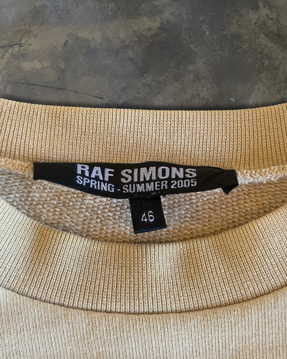 RAF SIMONS SS2005 ' A PROMISE RING' SWEATER