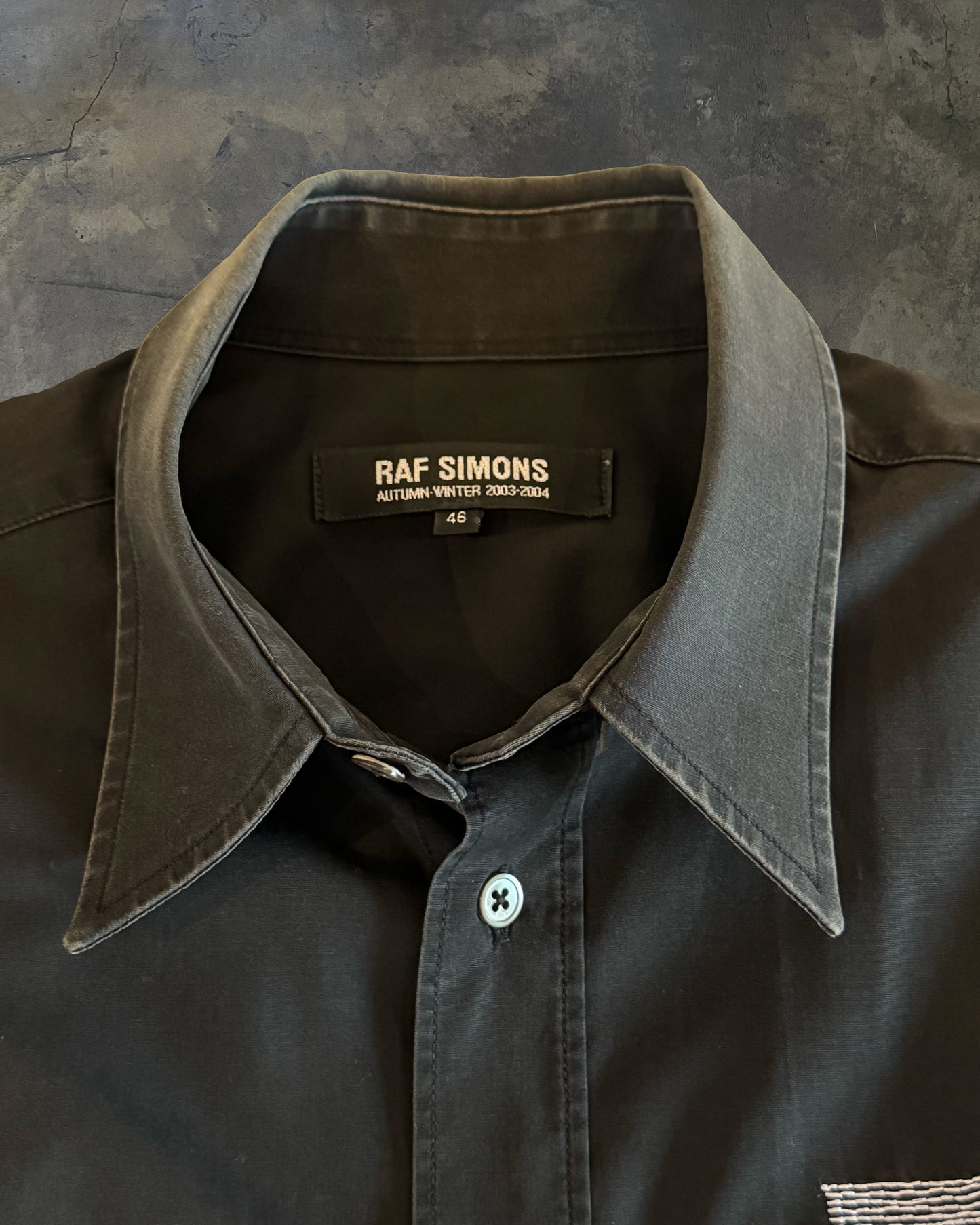 RAF SIMONS AW2003 "CLOSER" JOY DIVISION BUTTON UP