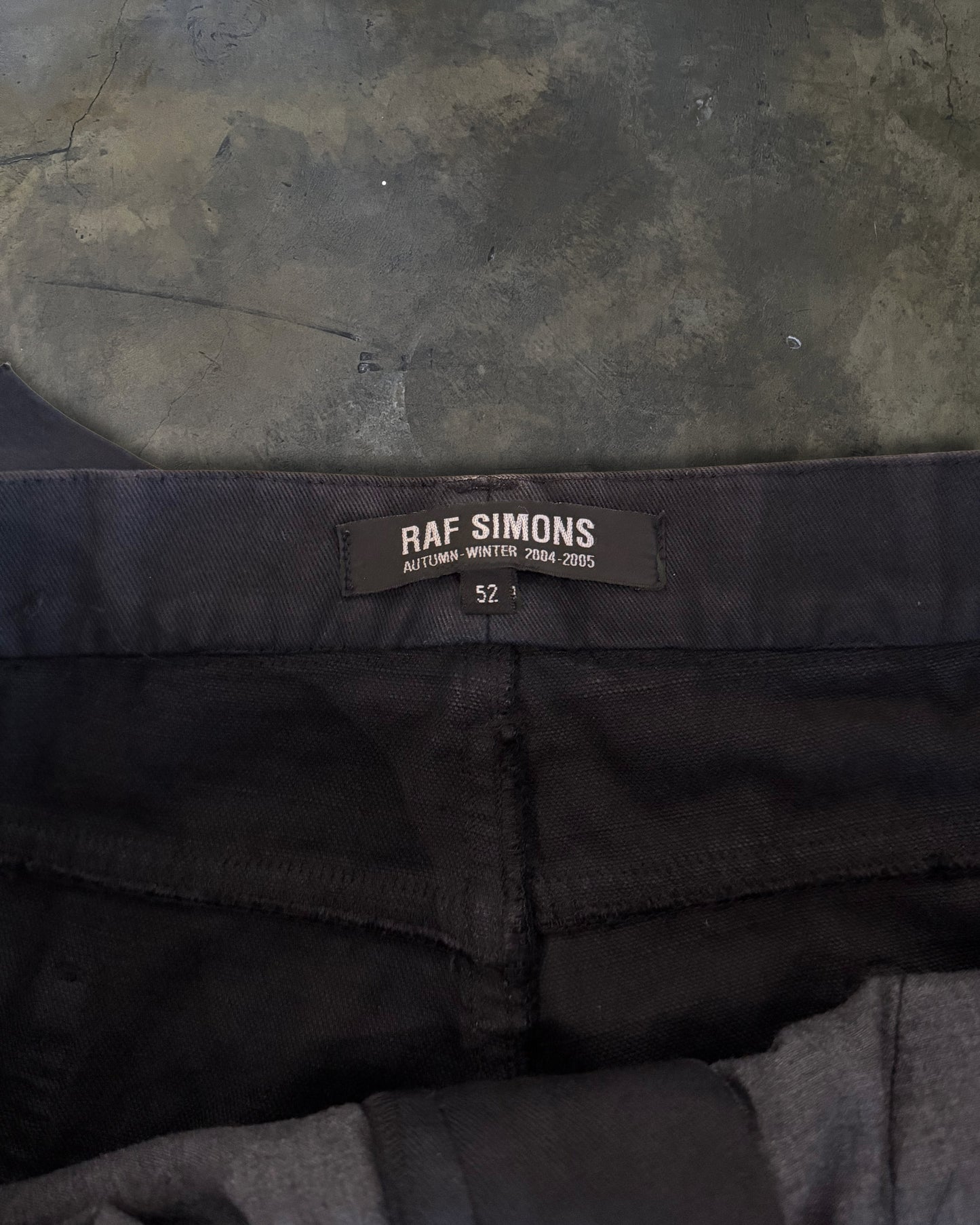 RAF SIMONS AW2004 " WAVES" ZOMBIE PANTS