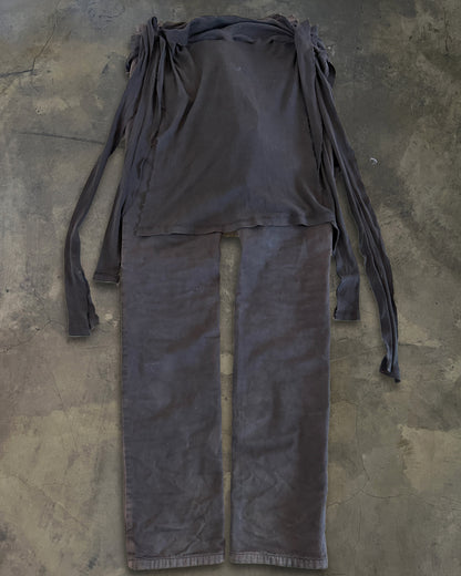 RAF SIMONS AW2004 " WAVES" ZOMBIE PANTS