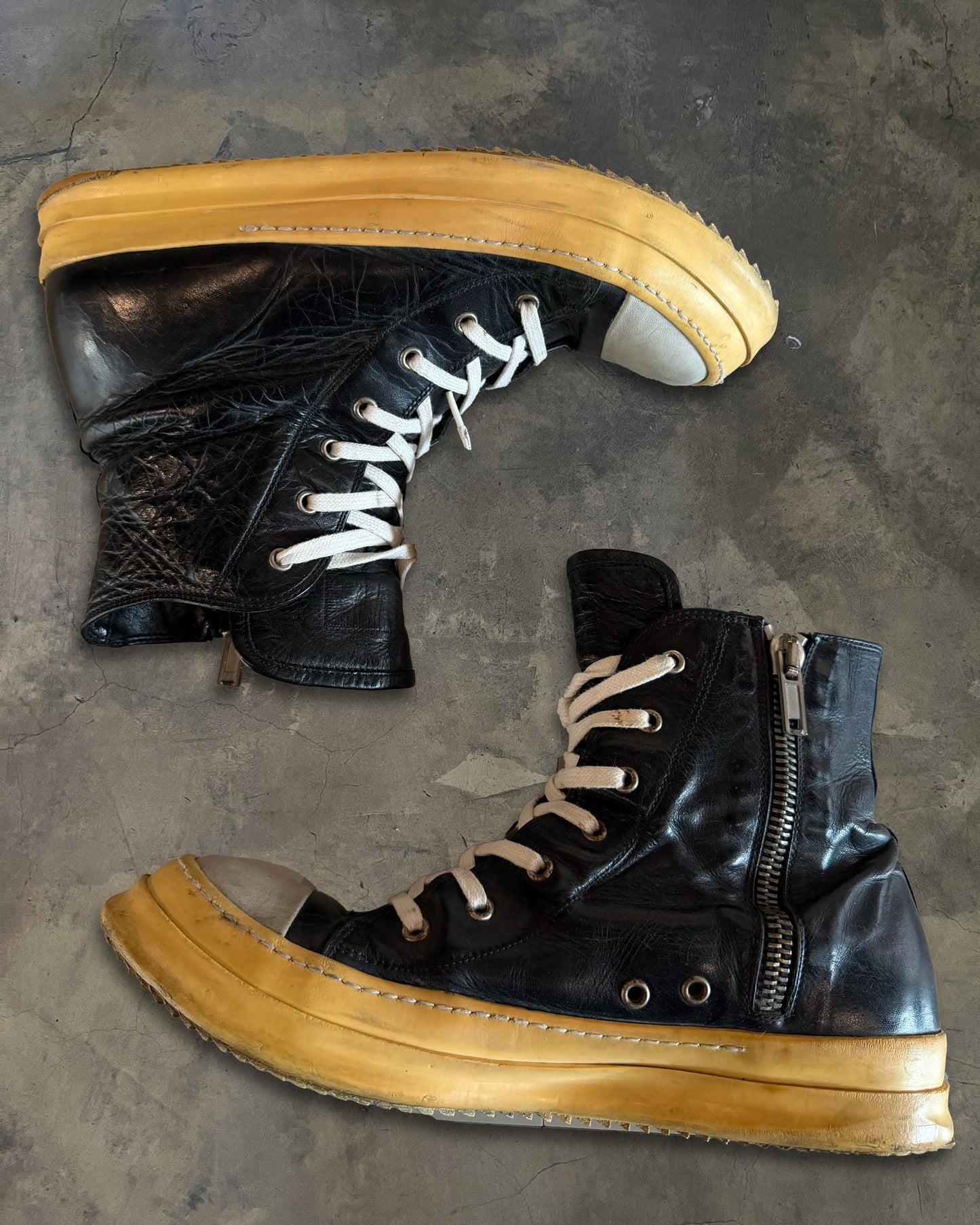 RICK OWENS SS2009 "STRUTTER" MAINLINE STAPLE RAMONES