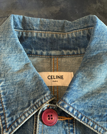 CELINE SS2020 DENIM WORKER JACKET