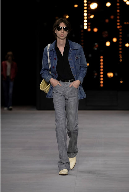 CELINE SS2020 RUNWAY DENIM WORKER JACKET