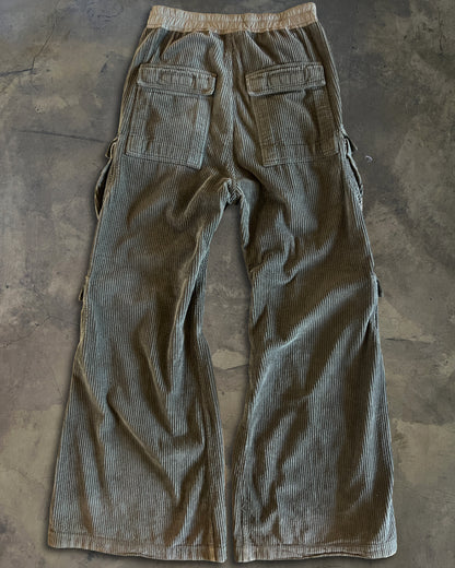 RICK OWENS DRKSHDW FW2023 HEAVY CORDUROY CARGO BELLAS