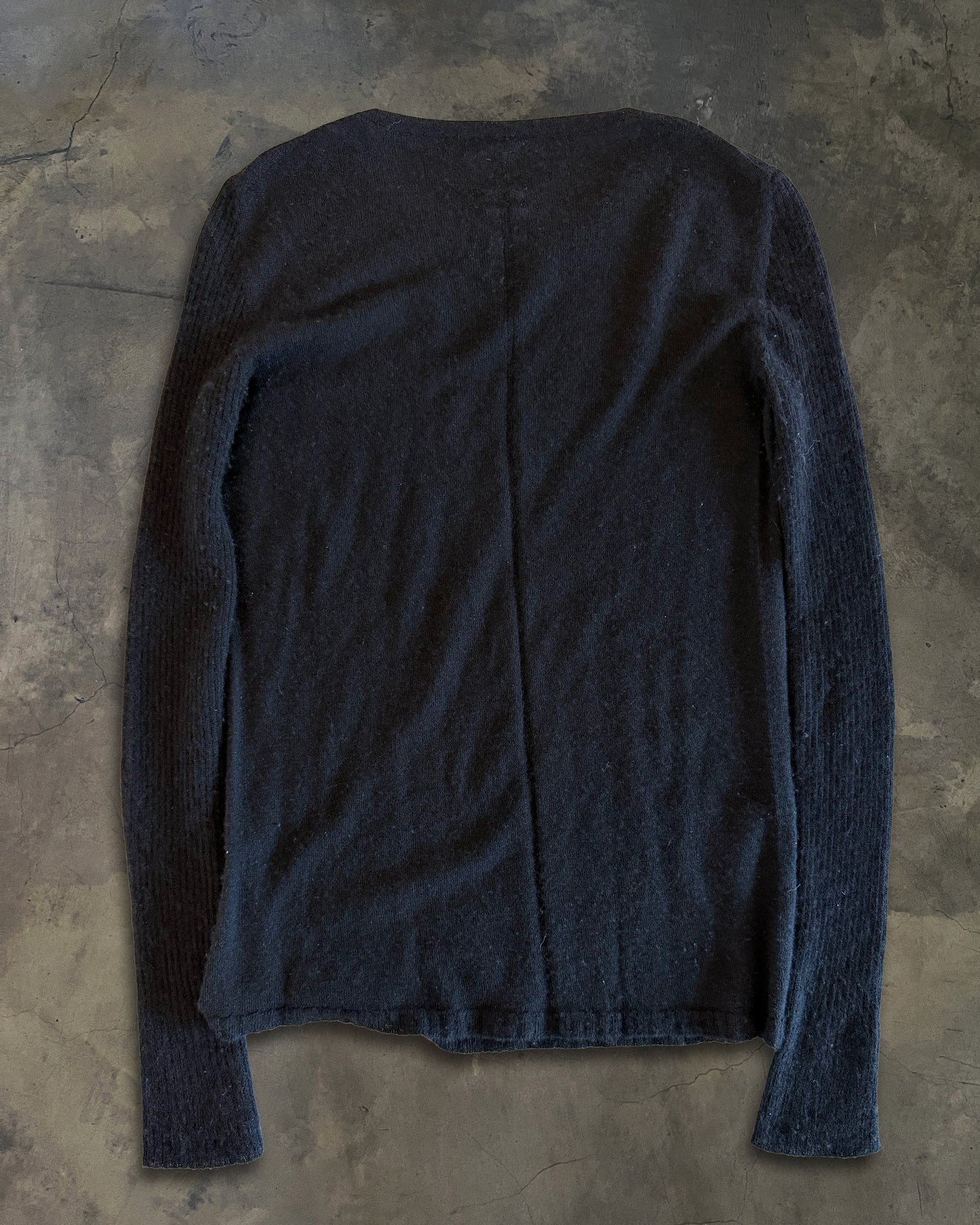 RICK OWENS AW2007 EXPLODER CASHMERE KNIT