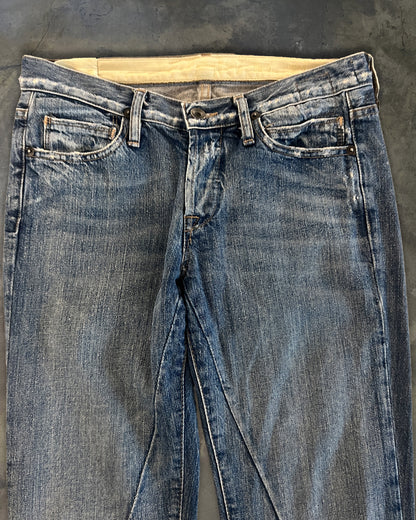 RICK OWENS DRKSHDW AW2007 " EXPLODER" DETROIT CUT DENIM