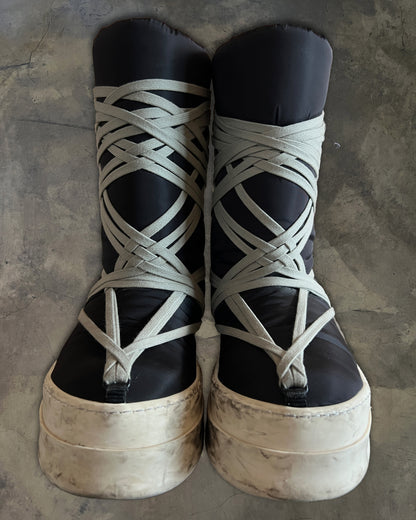 RICK OWENS X MONCLER BIG ROCKS PADDED BOOTS
