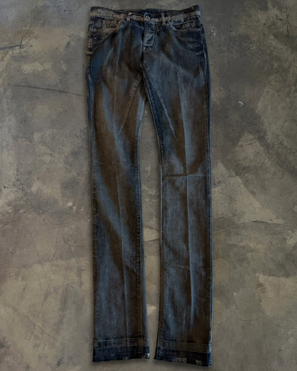 RICK OWENS DRKSHDW HOGWASH DETROIT CUT DENIM