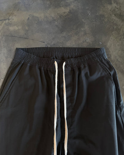 RICK OWENS SS2019 "BABEL" DROP CROTCH PANTS