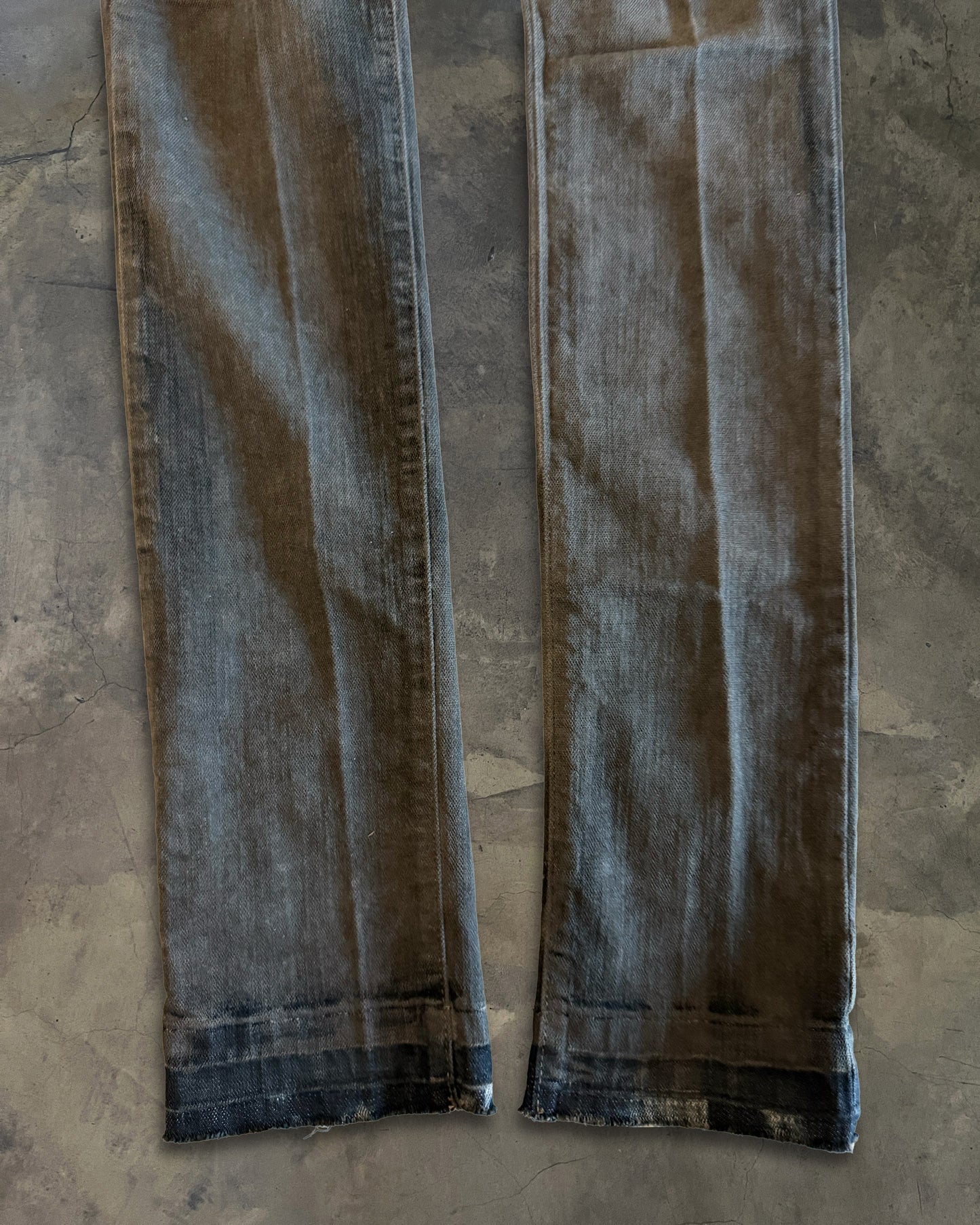 RICK OWENS DRKSHDW HOGWASH DETROIT CUT DENIM