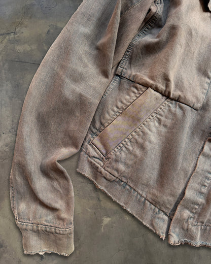 RICK OWENS FW2006 "DUSTULATOR" DRKSHDW TRUCKER JACKET