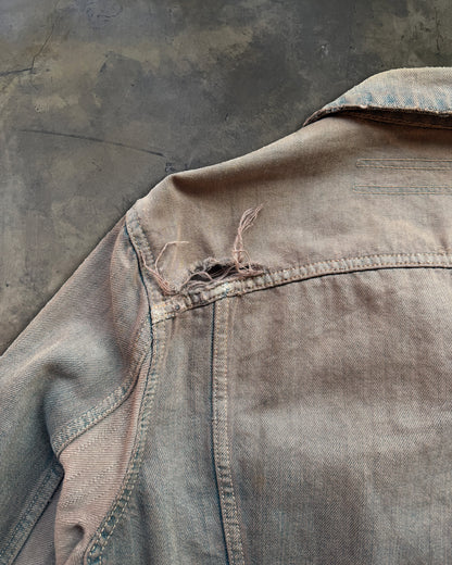 RICK OWENS FW2006 "DUSTULATOR" DRKSHDW TRUCKER JACKET