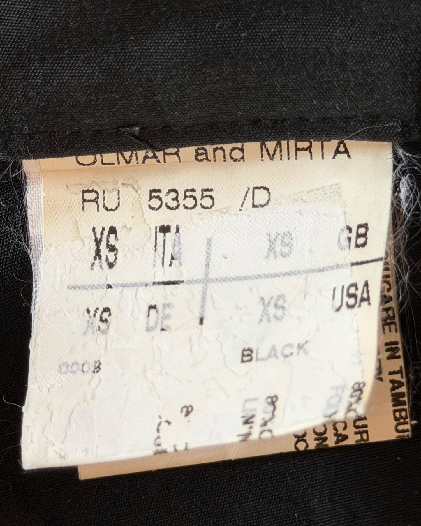 RICK OWENS FW2007 "EXPLODER" MOLESKIN LEATHER PATCH PANTS