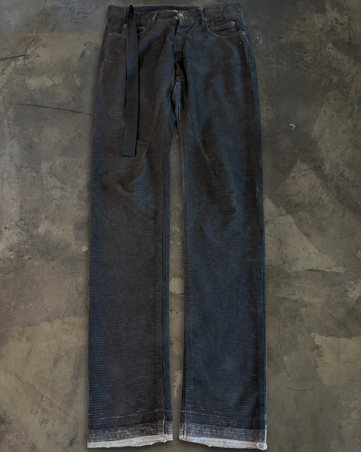 RICK OWENS DRKSHDW FW2009 CORDUROY DETROITS