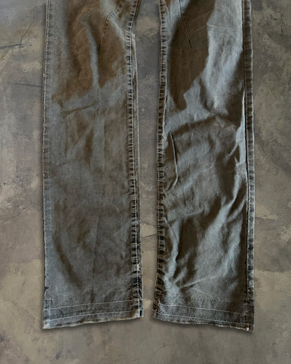 RICK OWENS DRKSHDW FW2007 MOLESKIN ASH WASH DETROITS
