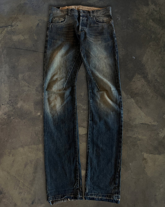 RICK OWENS AW2007 " EXPLODER" DETROIT CUT DENIM