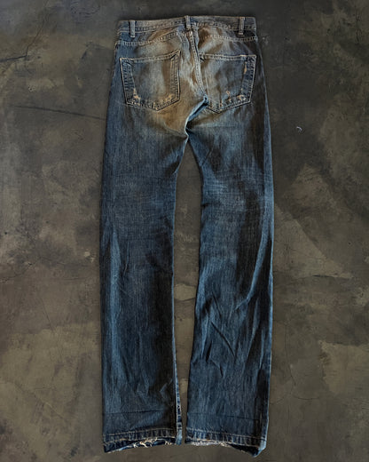 RICK OWENS AW2007 " EXPLODER" DETROIT CUT DENIM