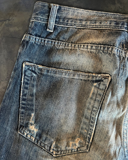 RICK OWENS AW2007 " EXPLODER" DETROIT CUT DENIM