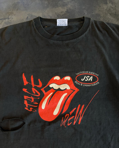 VINTAGE 1998 THE ROLLING STONES STAGE CREW TEE