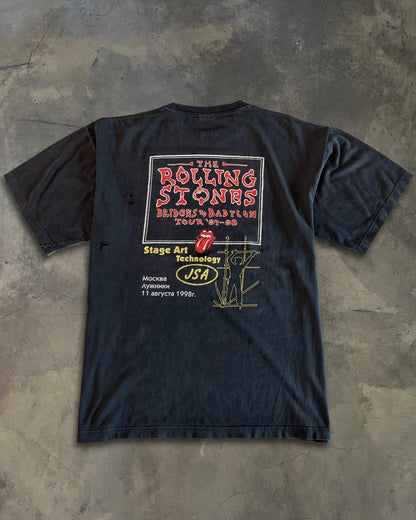 VINTAGE 1998 THE ROLLING STONES STAGE CREW TEE